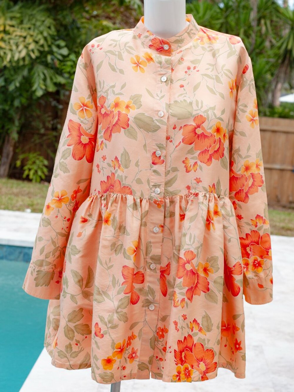 AMARIS Floral Babydoll Tunic/Dress